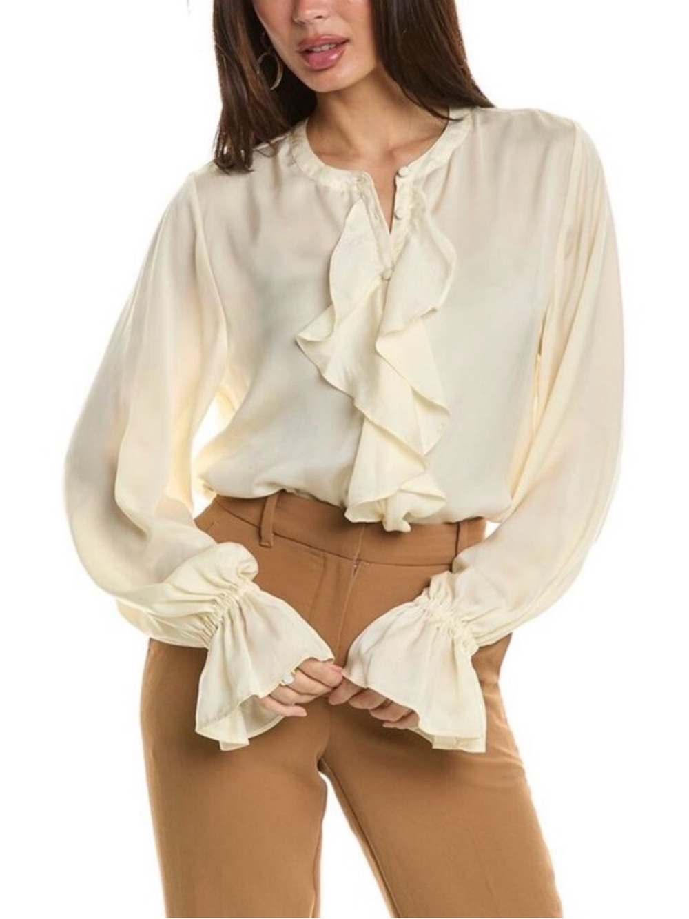 WeWoreWhat Ruffle Blouse